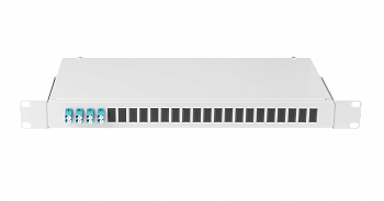 NIKOMAX NMF-RP08LCUS2-WS-ES-1U-GY Оптический кросс 19" Essential Line, 1U