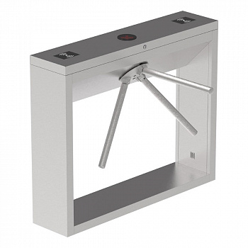 Установка турникета на входе ZKTeco TS200-T