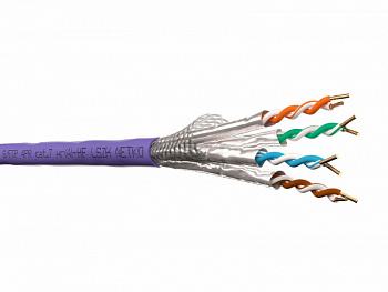 Netko Кабель S/FTP4 cat.7, 4 пары, 23 AWG BC, экранированный, 305м, нг(А)-HF LSZH