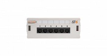 NIKOMAX NMC-WP06UE2-GY Коммутационная панель настенная