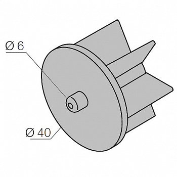 NICE 575.12050 Капсула со штифтом