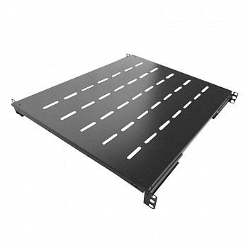 Netko Полка для шкафа глубиной 800 (444х550) с ушками, черная, 60 кг