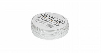 NETLAN EC-UU002-5-PVC-GY-1 Кабель U/UTP 2 пары