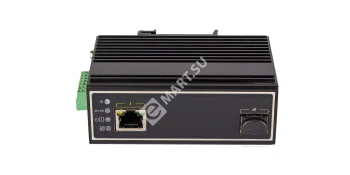 GIGALINK GL-MC-UTPG-SFPG-FP-I Медиаконвертер PoE индустриальный неуправляемый