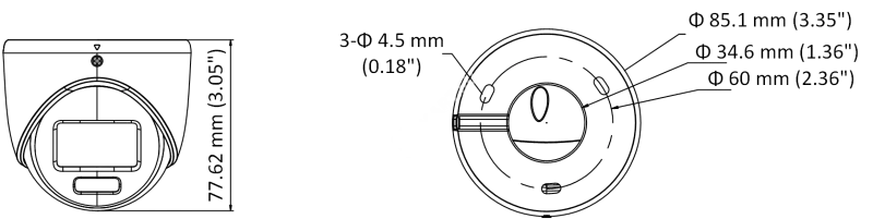 Hikvision DS-2CE70DF3T-MFS (3.6 mm) мультиформатная MHD видеокамера