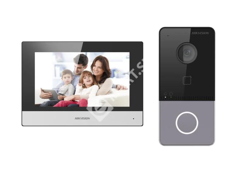 HikVision DS-KIS603-P(C) Комплект видеодомофона 