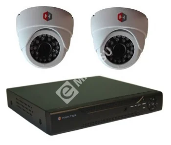 Hunter IP KIT-2/53 Комплект видеонаблюдения на 2 камеры 1Mp