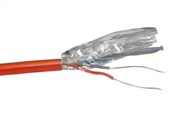 Netko Кабель сигнальный, экранированный, КПСЭнг (А) - FRLS, 2*2*0.75мм2 (1.0мм) 200м, красный