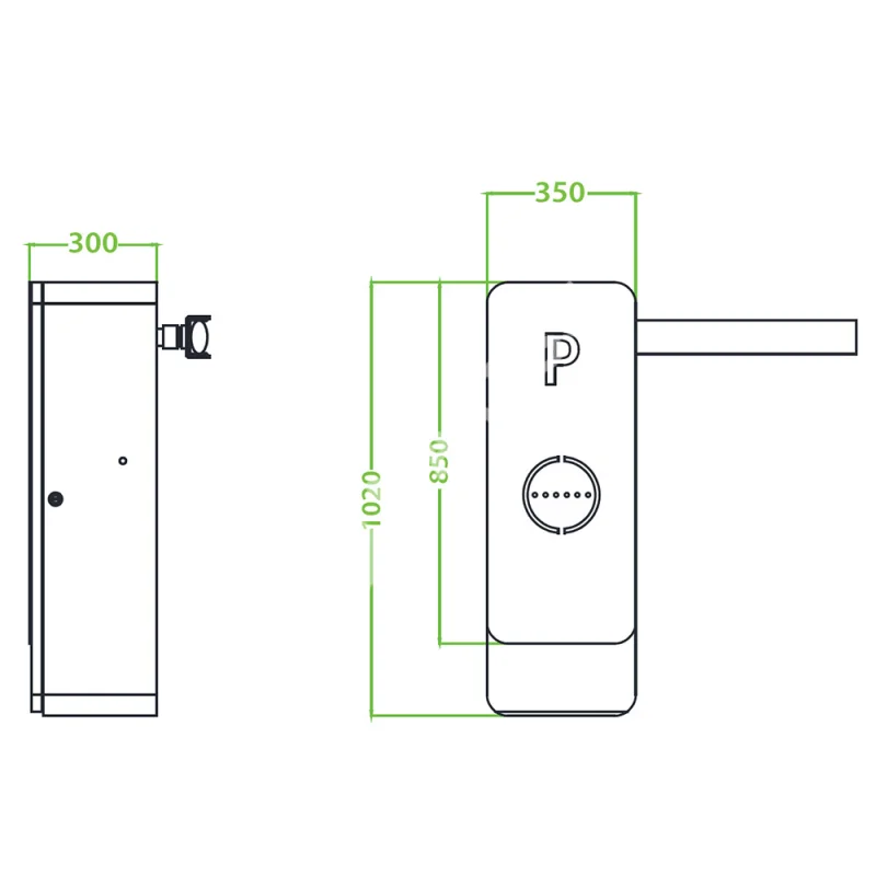 TRASSIR TR-B01LR Шлагбаум