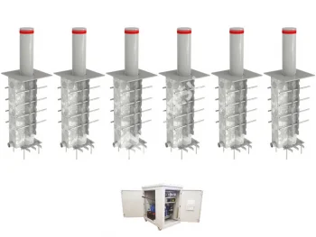 CAME HBD 275H900 Боллард гидравлический выдвижной HBD-275H90-6 (комплект на 6 боллардов)