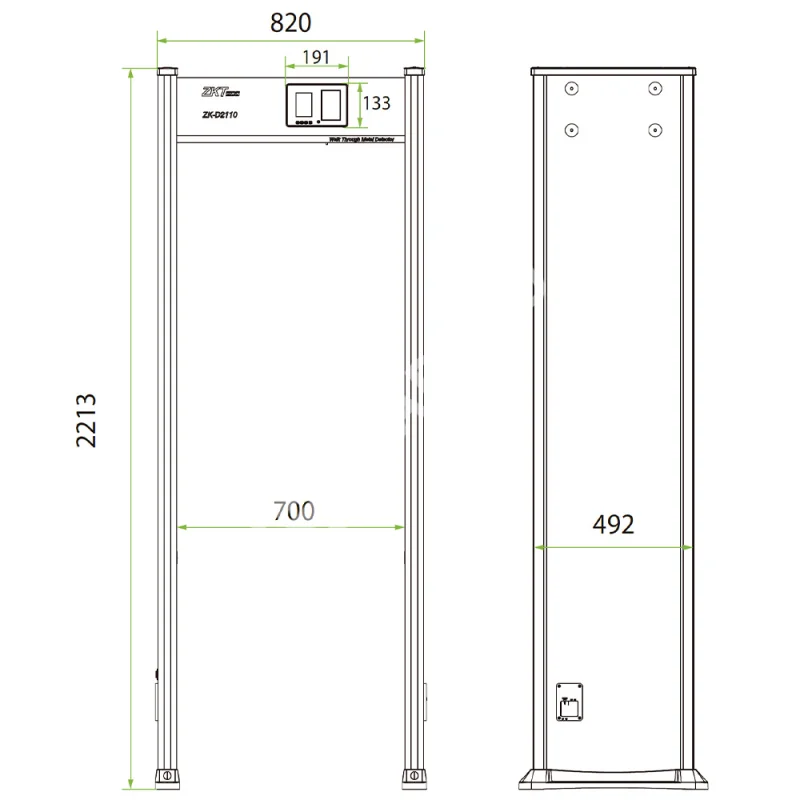 TRASSIR TR-MD03U Арочный металлодетектор