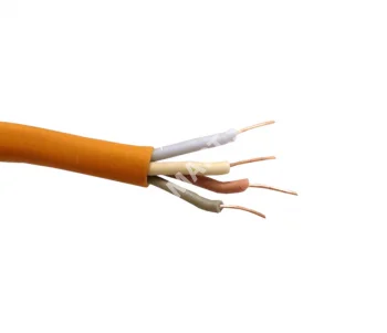 Технокабель Кабель сигнальный, неэкранированный, КПСнг(А)-FRLS, 2*2*0.2мм2 (0.51мм) 200м, оранж.