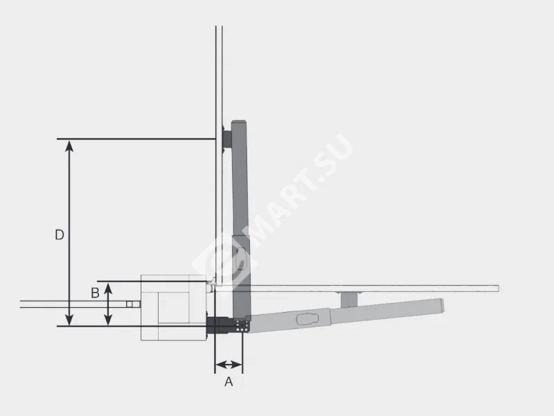 монтажные размеры Swing-3000_50002